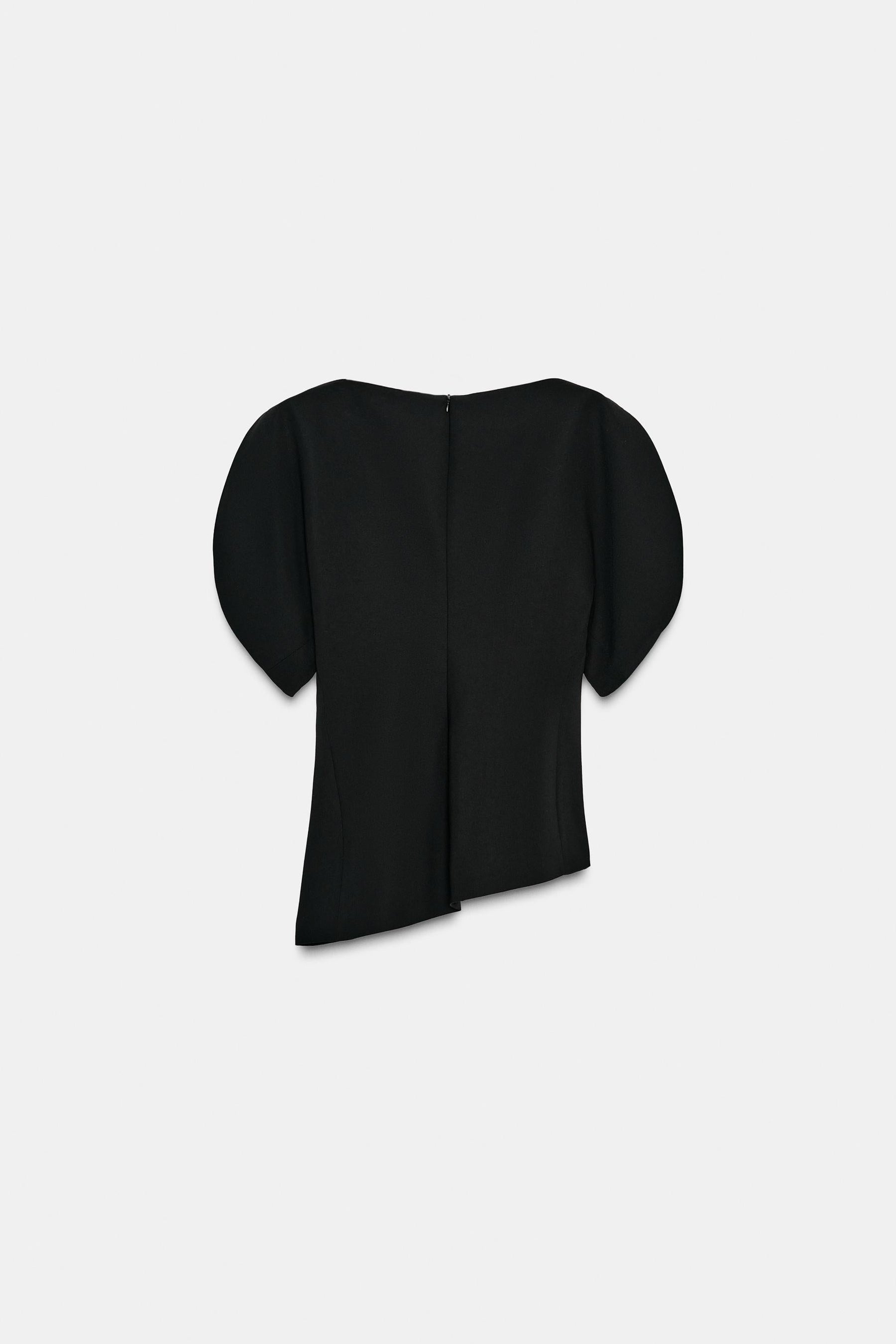 Puff Sleeve Fashion Top