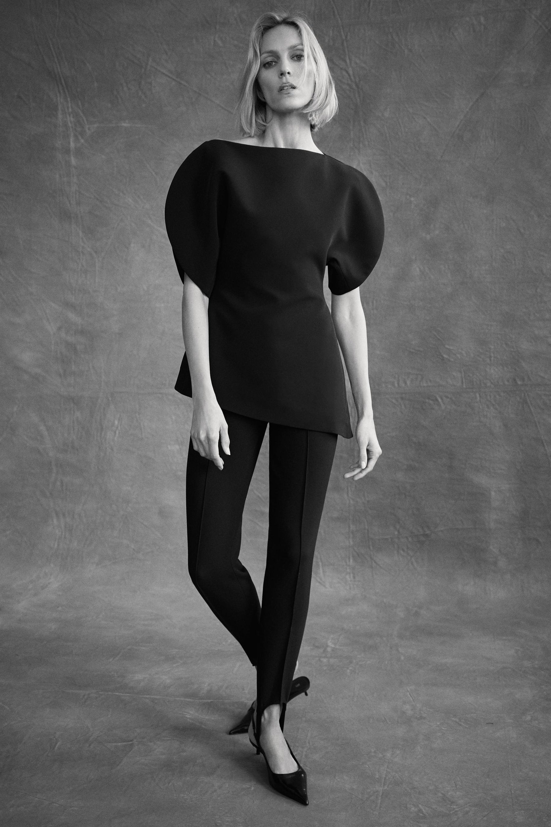 Puff Sleeve Fashion Top