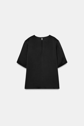 Padded shoulder top