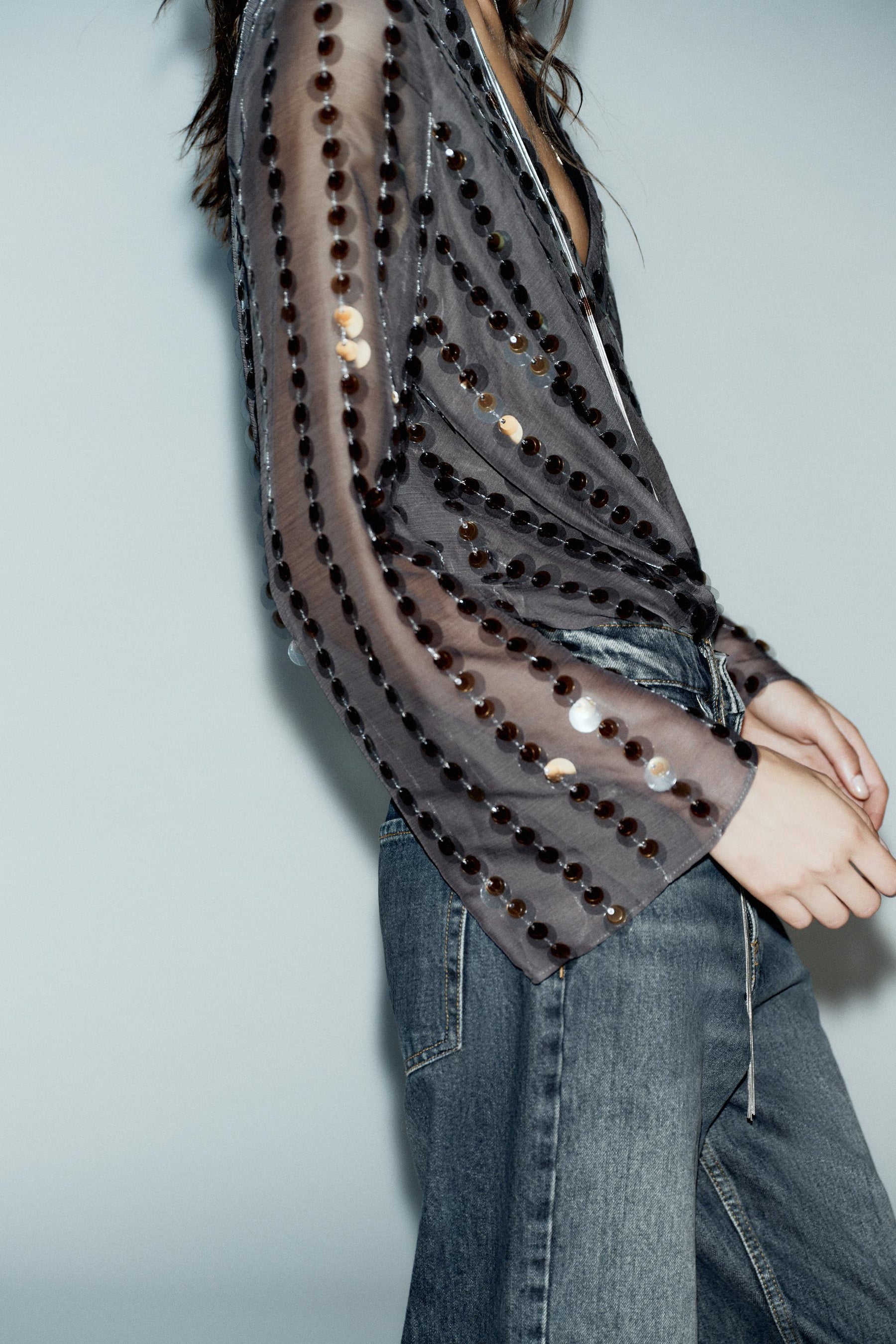 Sequinned Bodysuit