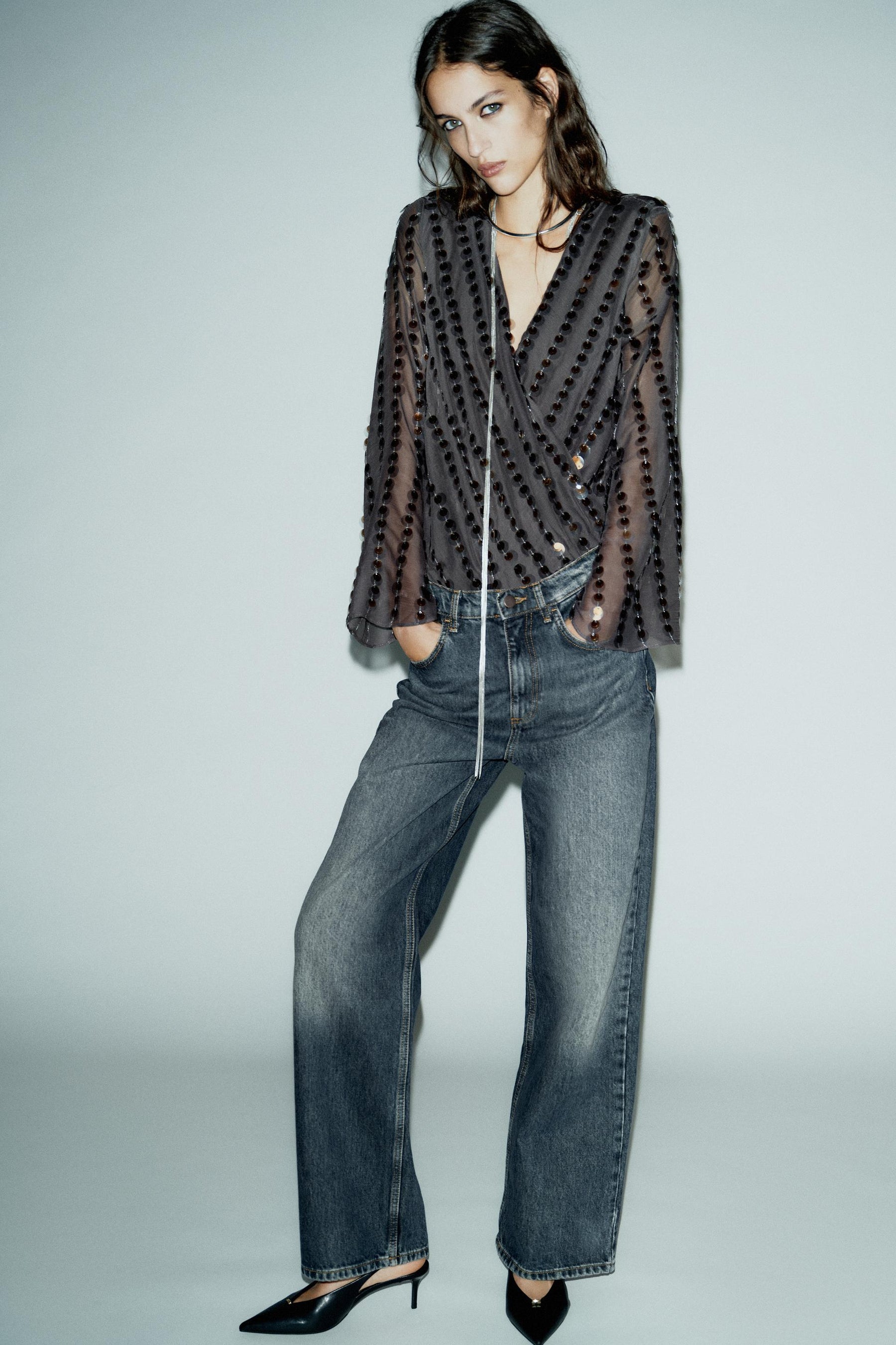 Sequinned Bodysuit