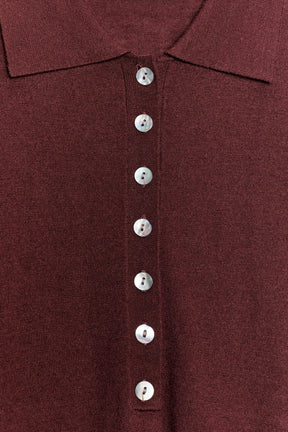 KNIT POLO SHIRT