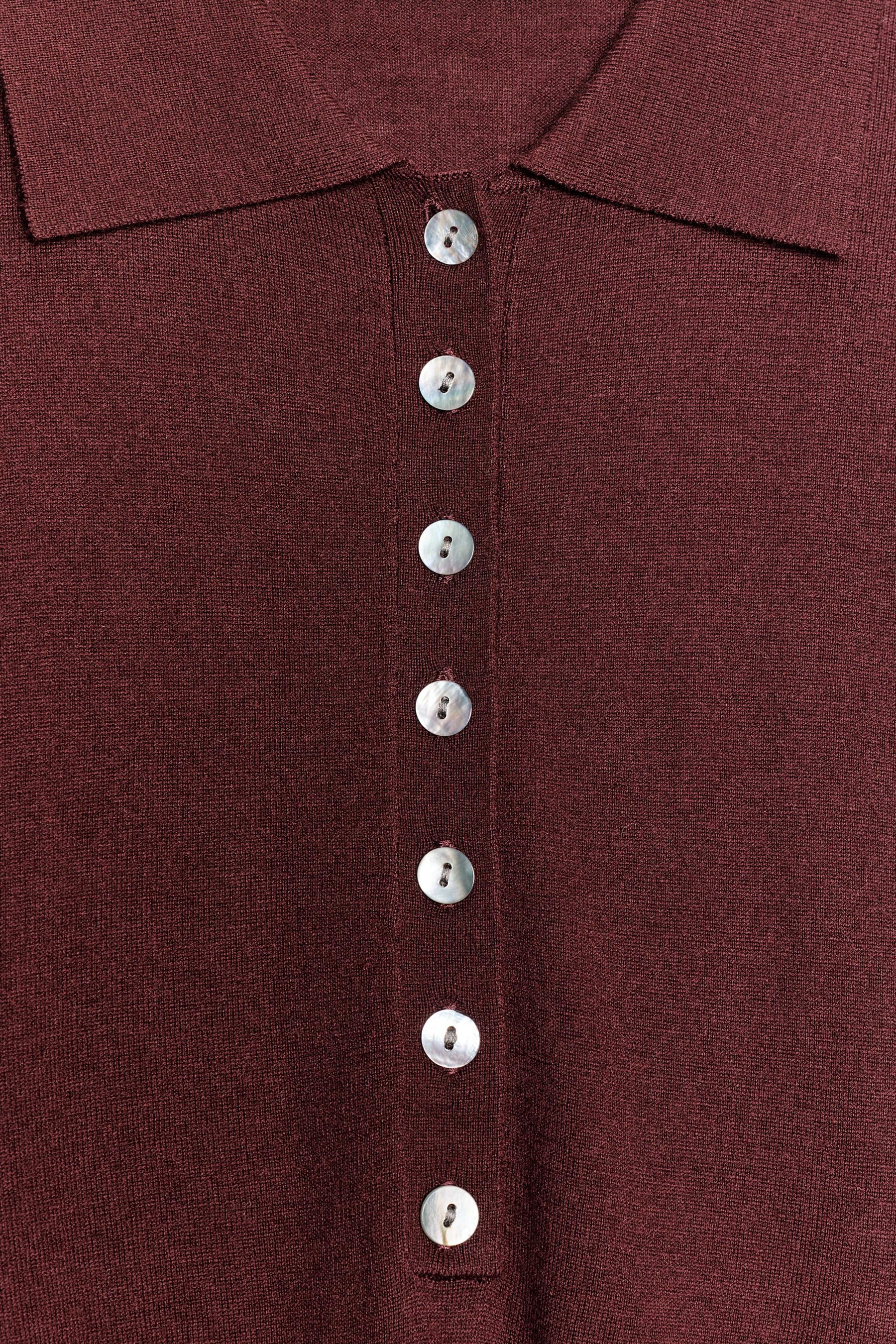 KNIT POLO SHIRT