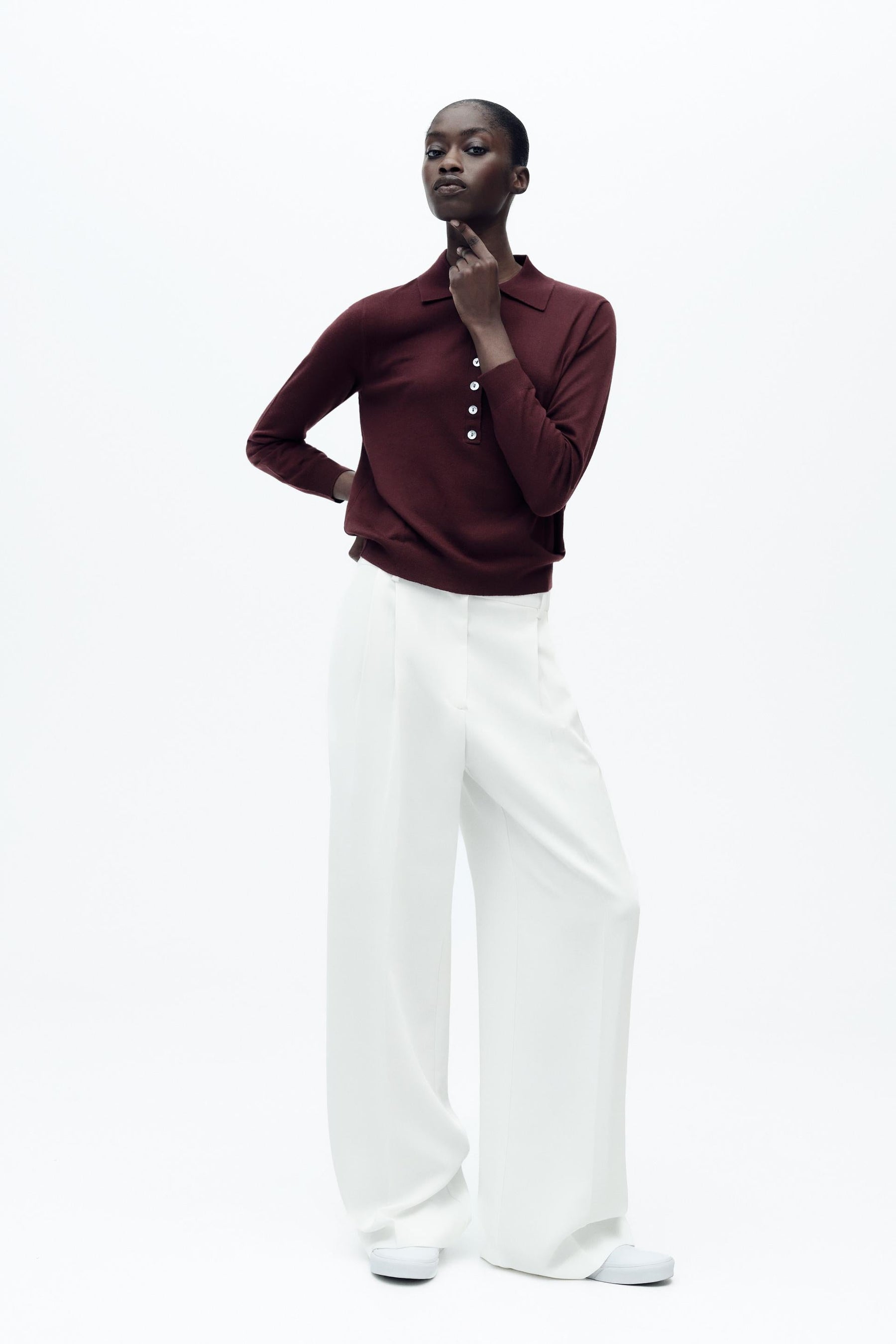 KNIT POLO SHIRT