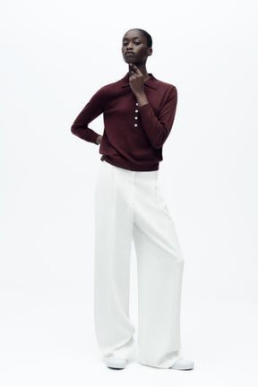 KNIT POLO SHIRT