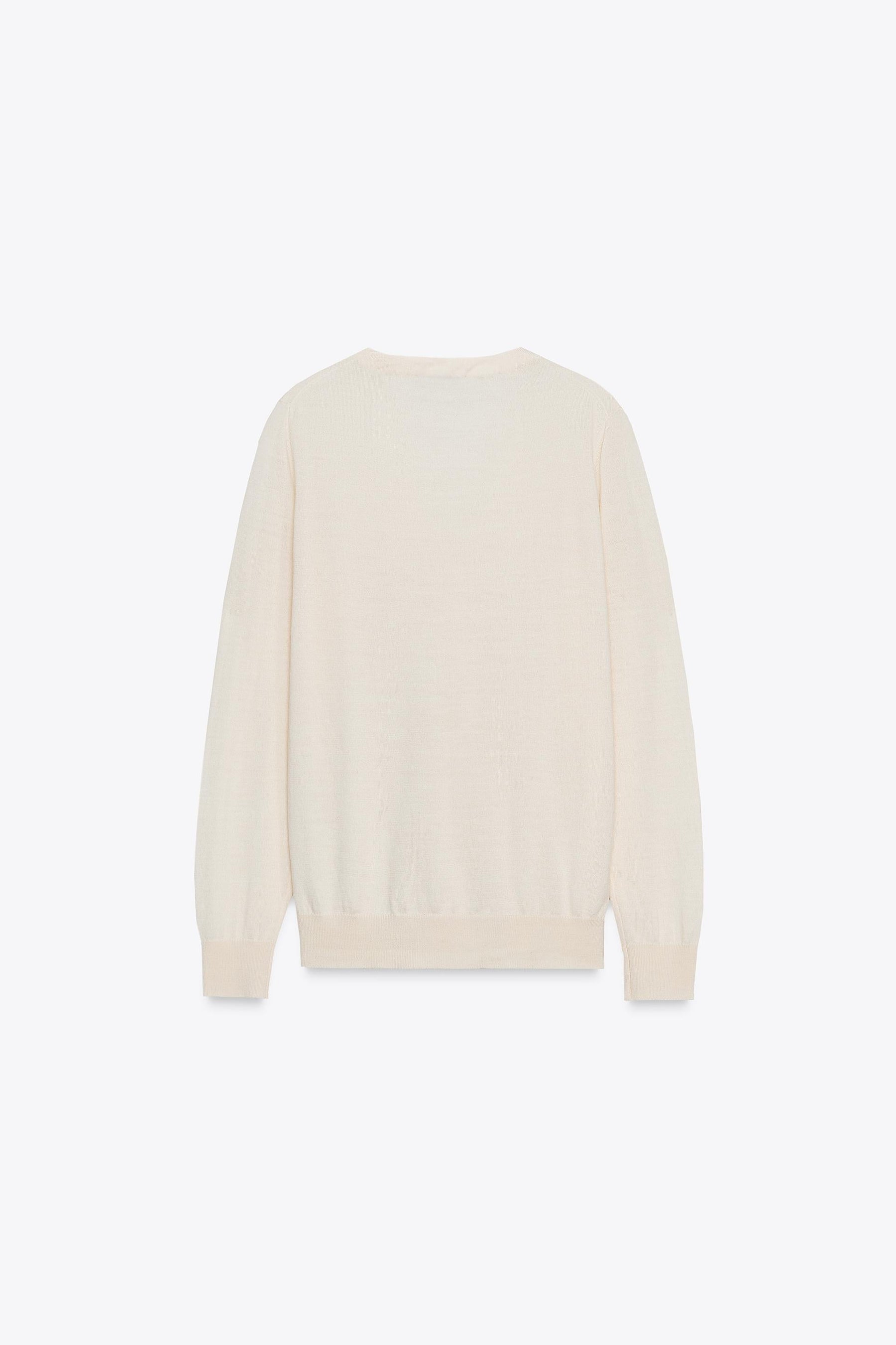 Wool V-Neck Cardigan