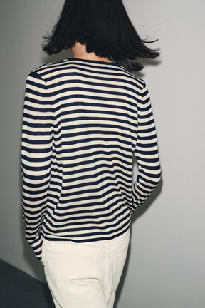 Striped Knit Jumper