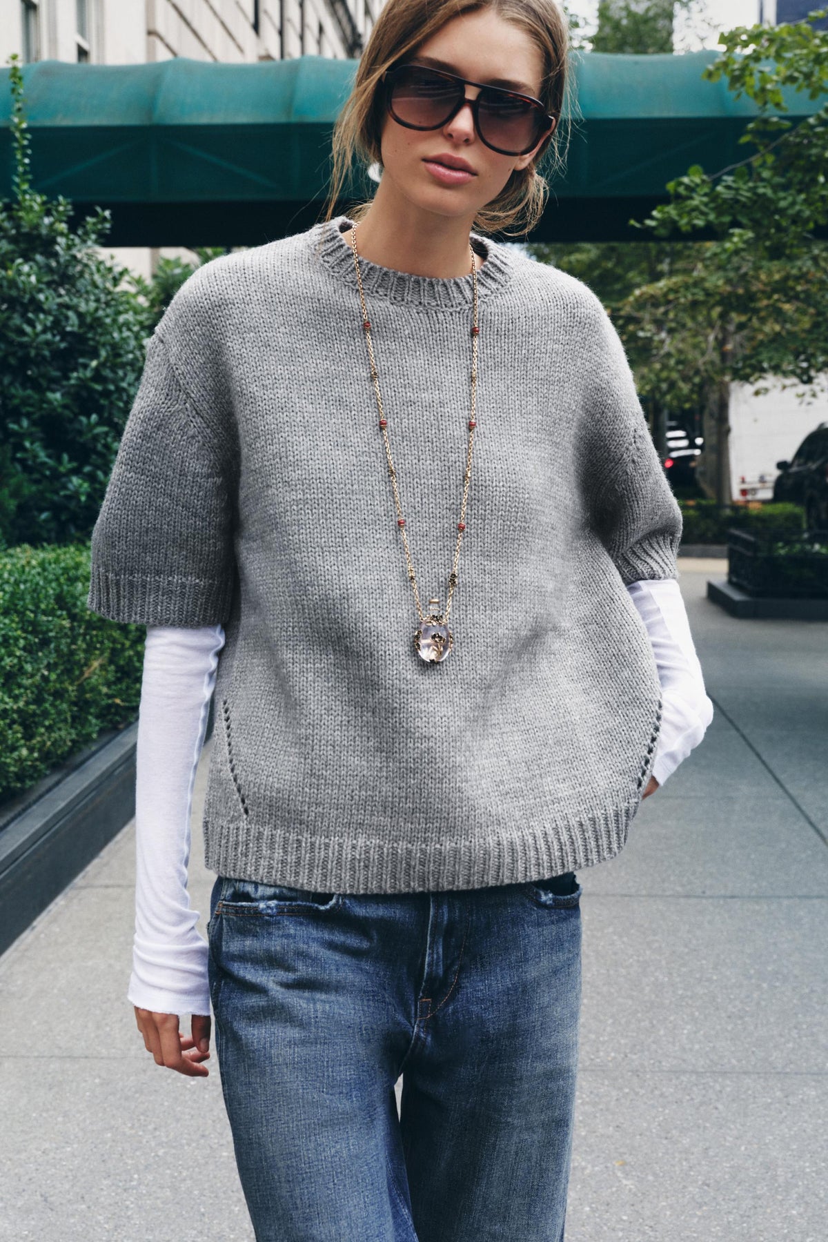 OVERSIZED KNIT JUMPER