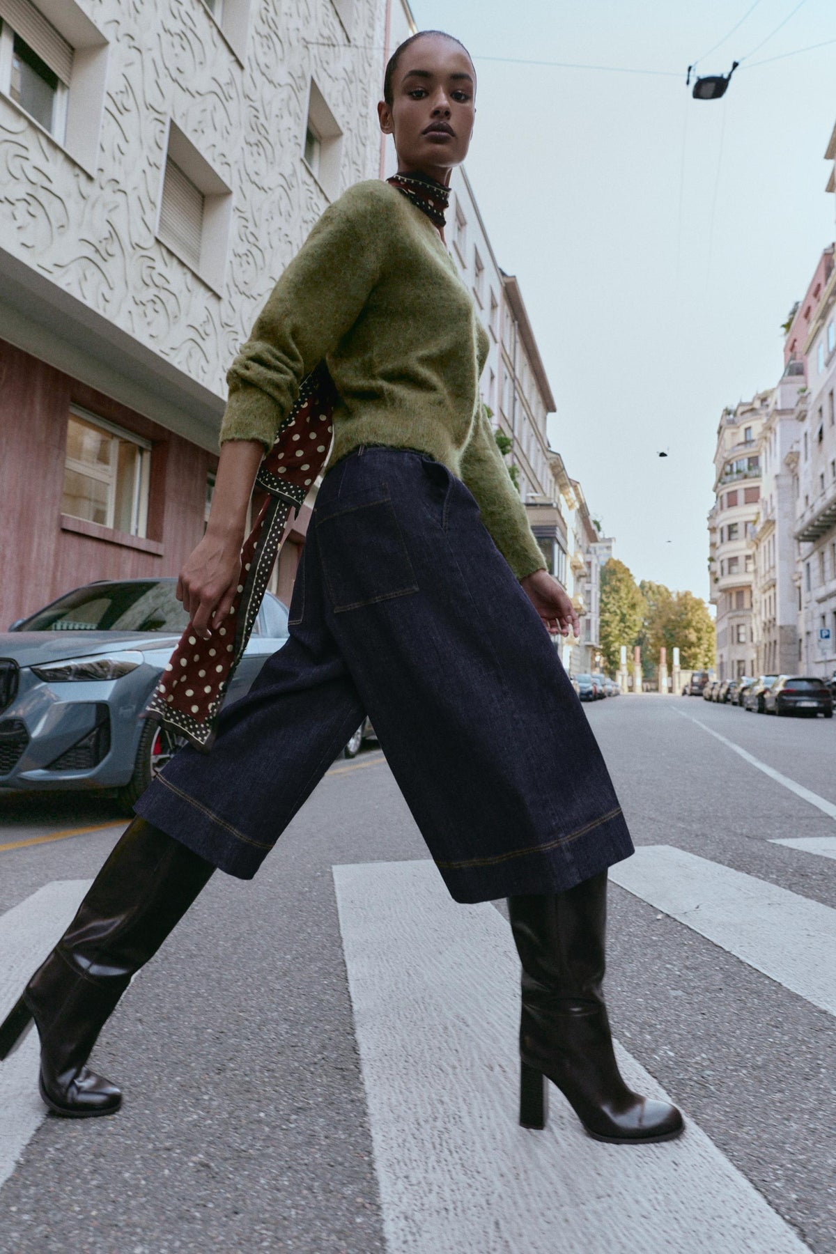 BRUSHED KNIT JUMPER