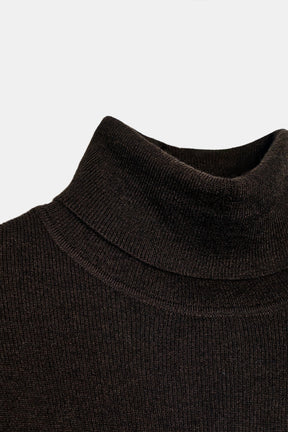 WOOL HIGH NECK JUMPER