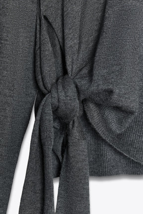 WOOL KNIT KNOT JUMPER - Image 7
