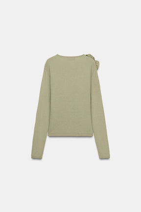 FLORAL WOOL JUMPER