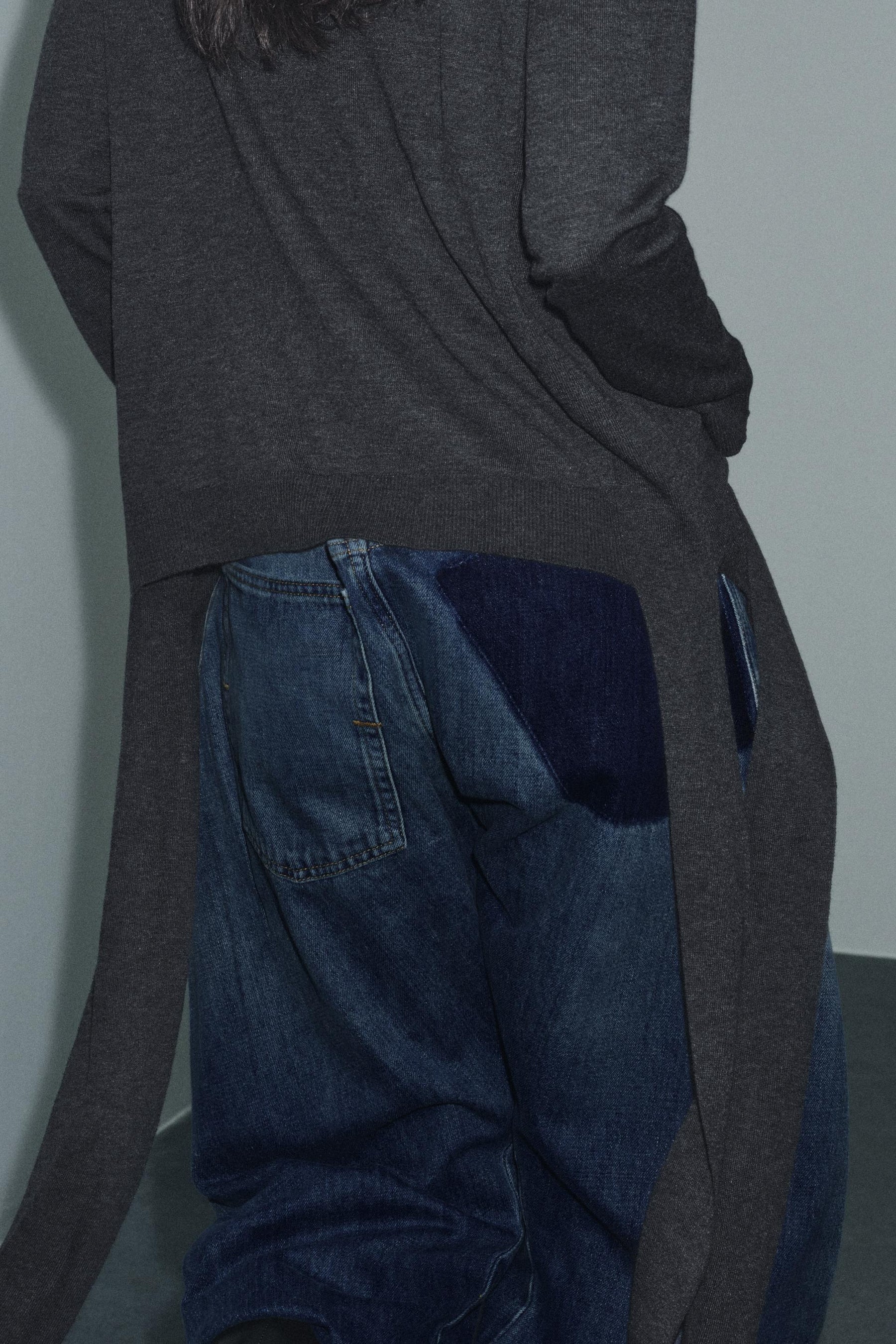 KNIT JUMPER WITH STRAPS