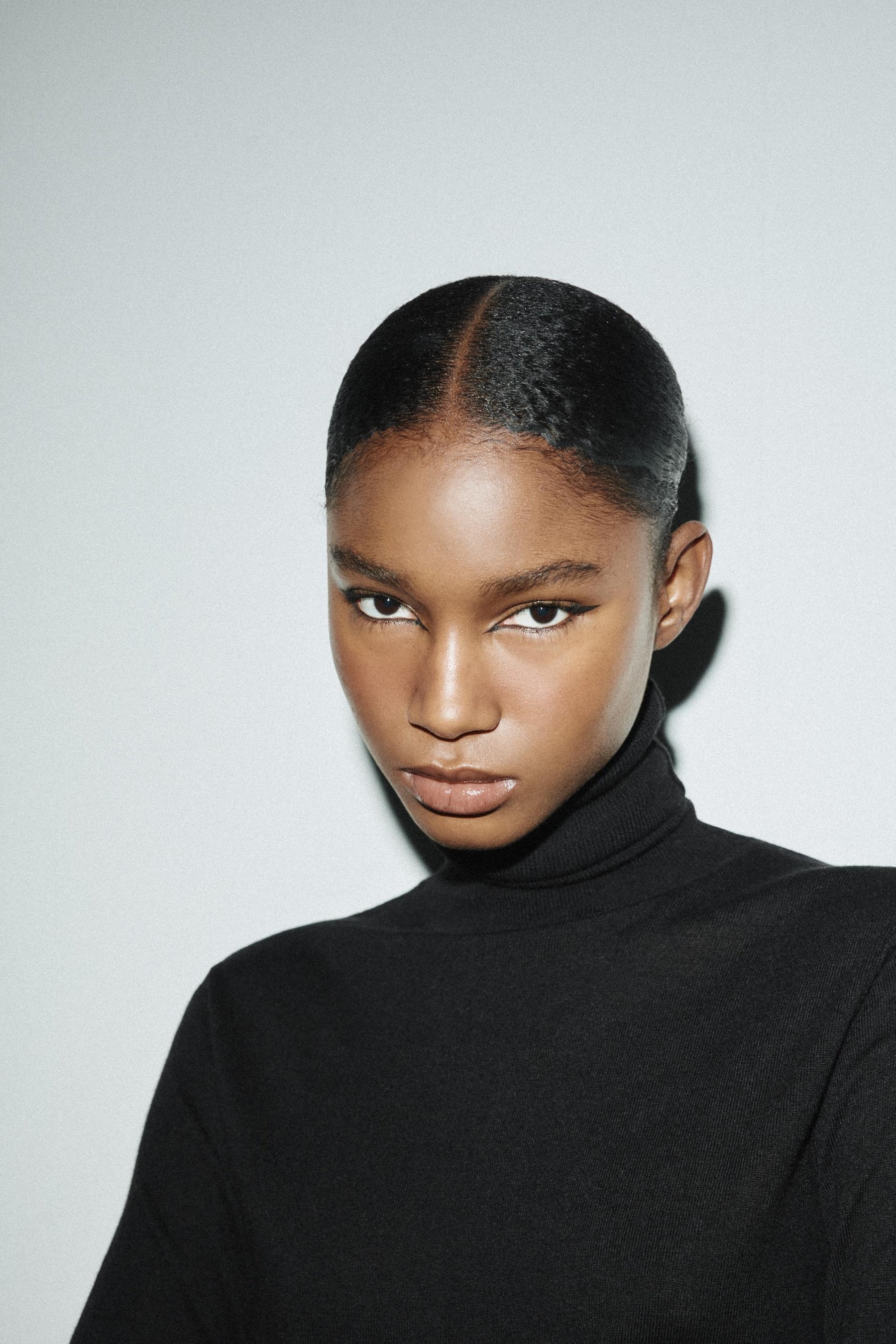 WOOL HIGH NECK JUMPER - Image 3