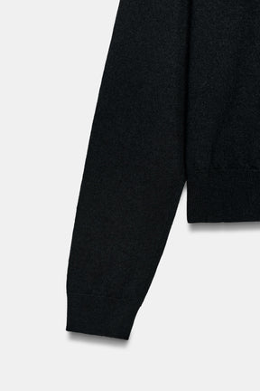 WOOL HIGH NECK JUMPER - Image 7