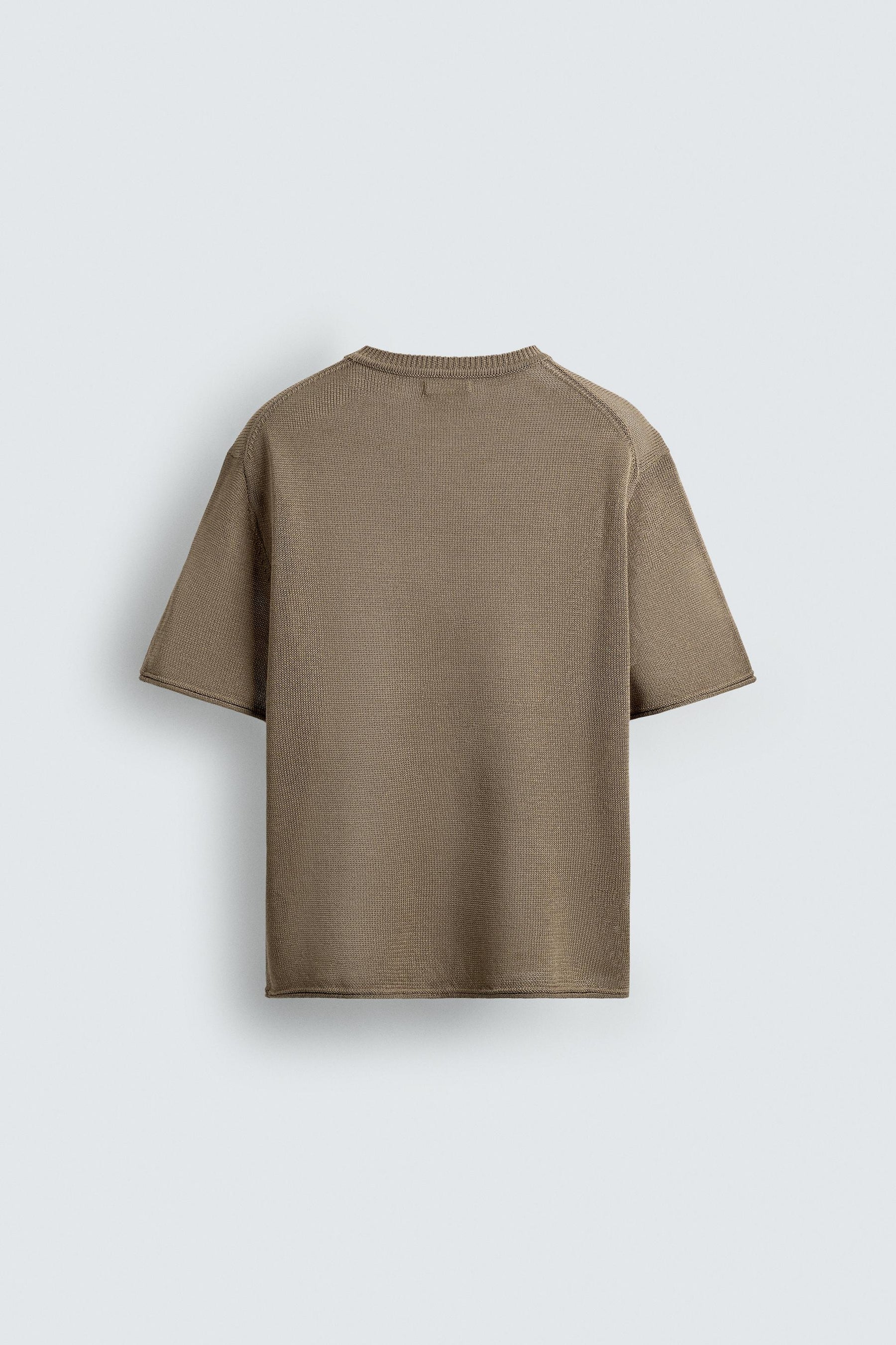 STRUCTURED KNIT T-SHIRT - Image 7