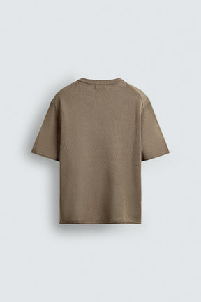 STRUCTURED KNIT T-SHIRT - Image 7
