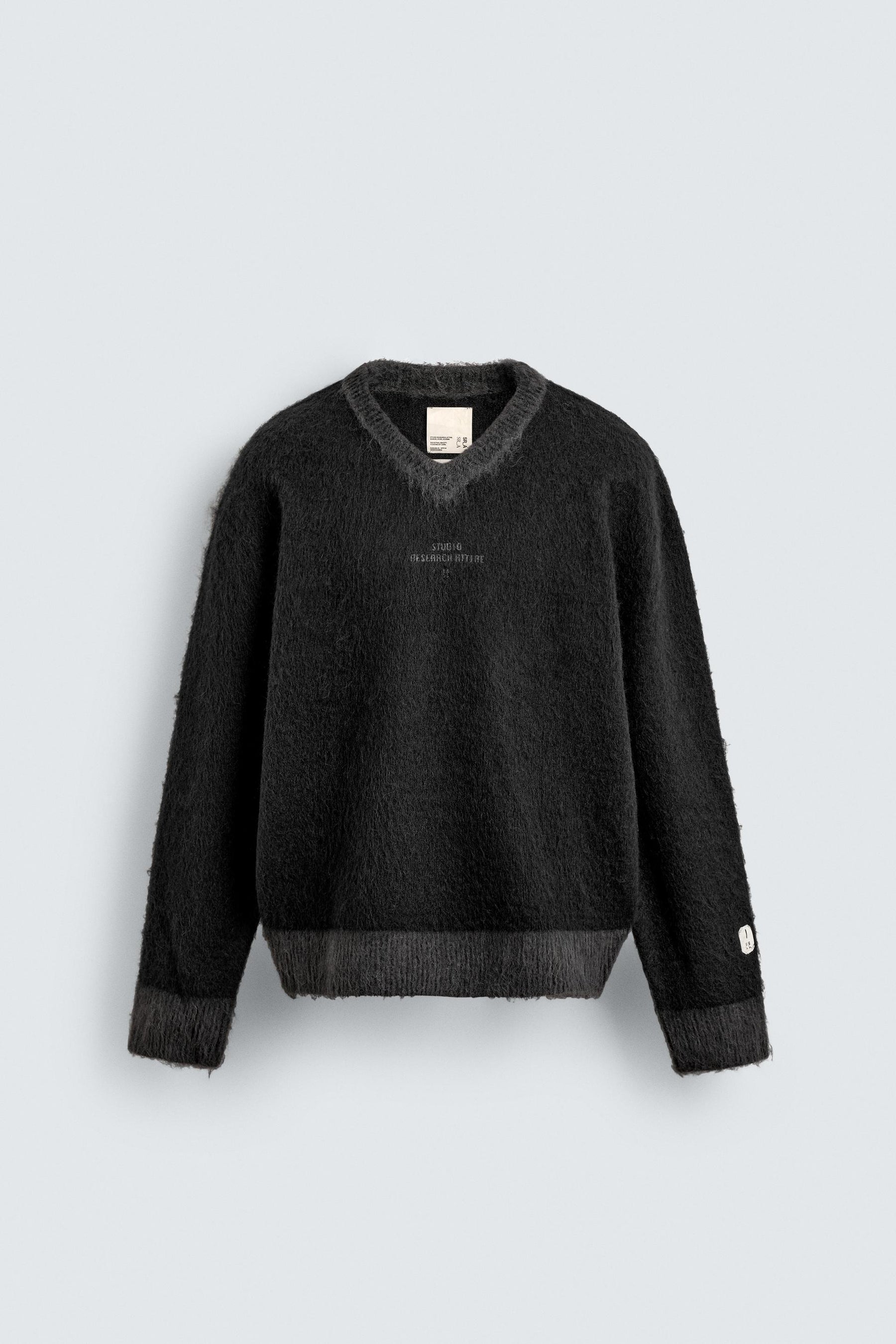 JUMPER WITH CONTRAST TEXTURE X SR_A - Image 7