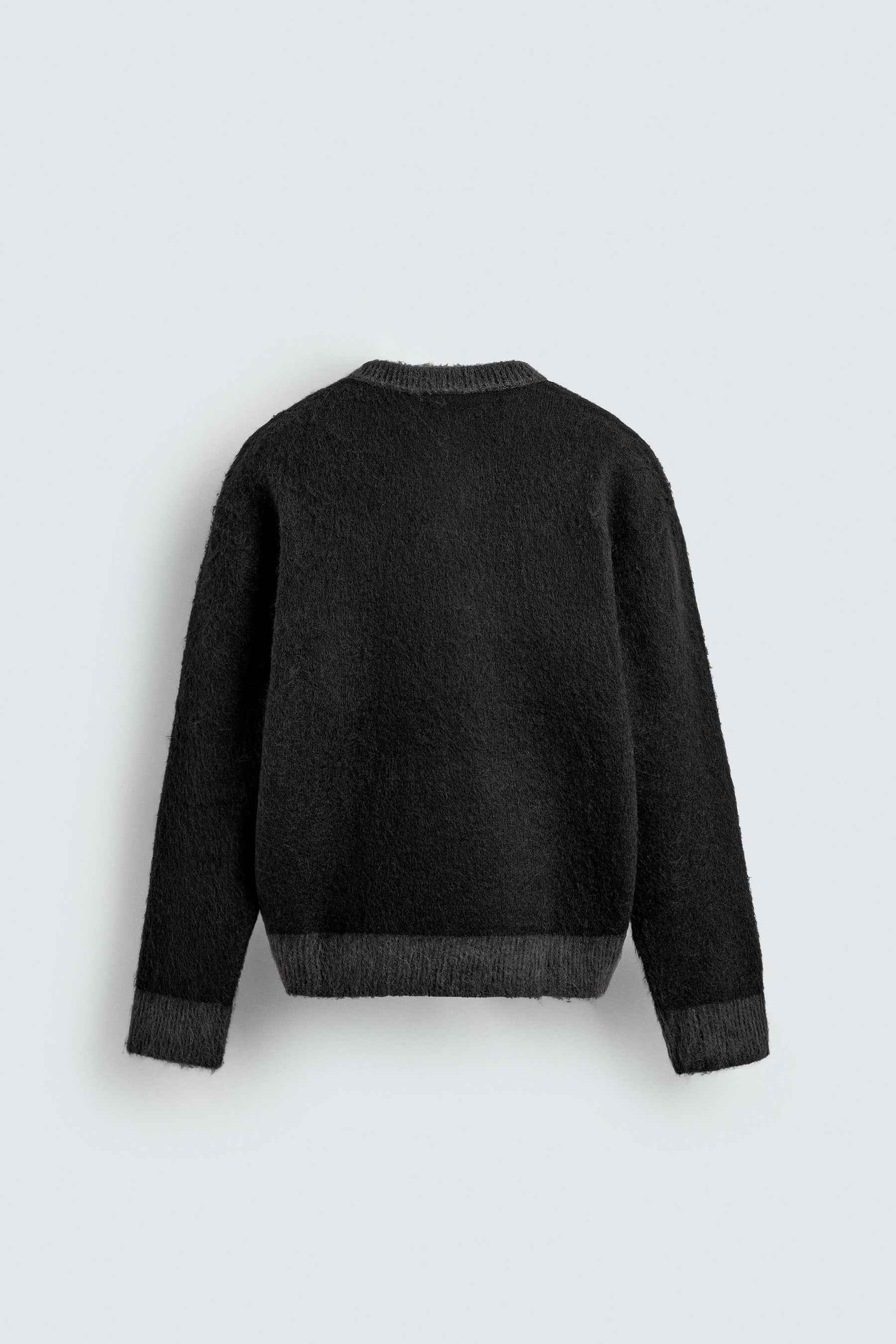 JUMPER WITH CONTRAST TEXTURE X SR_A - Image 8