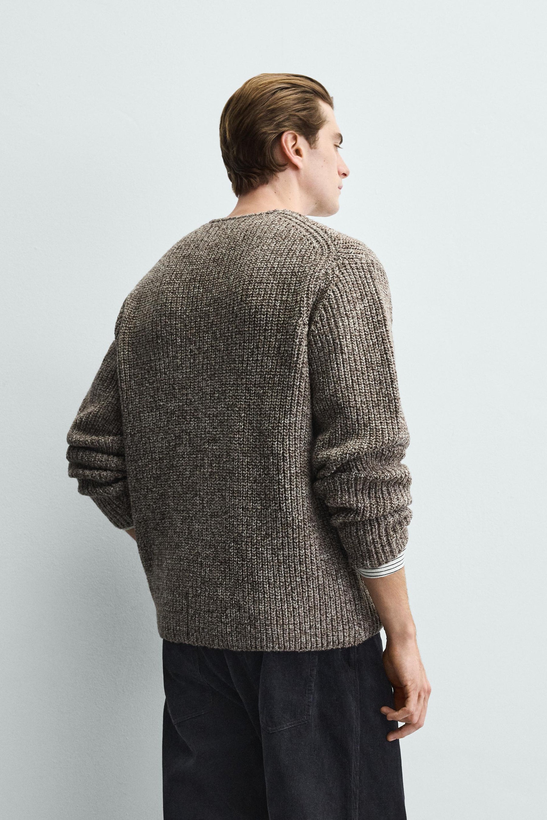 Ribbed Knit Cardigan