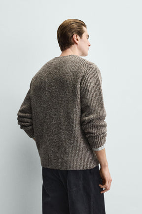 Ribbed Knit Cardigan