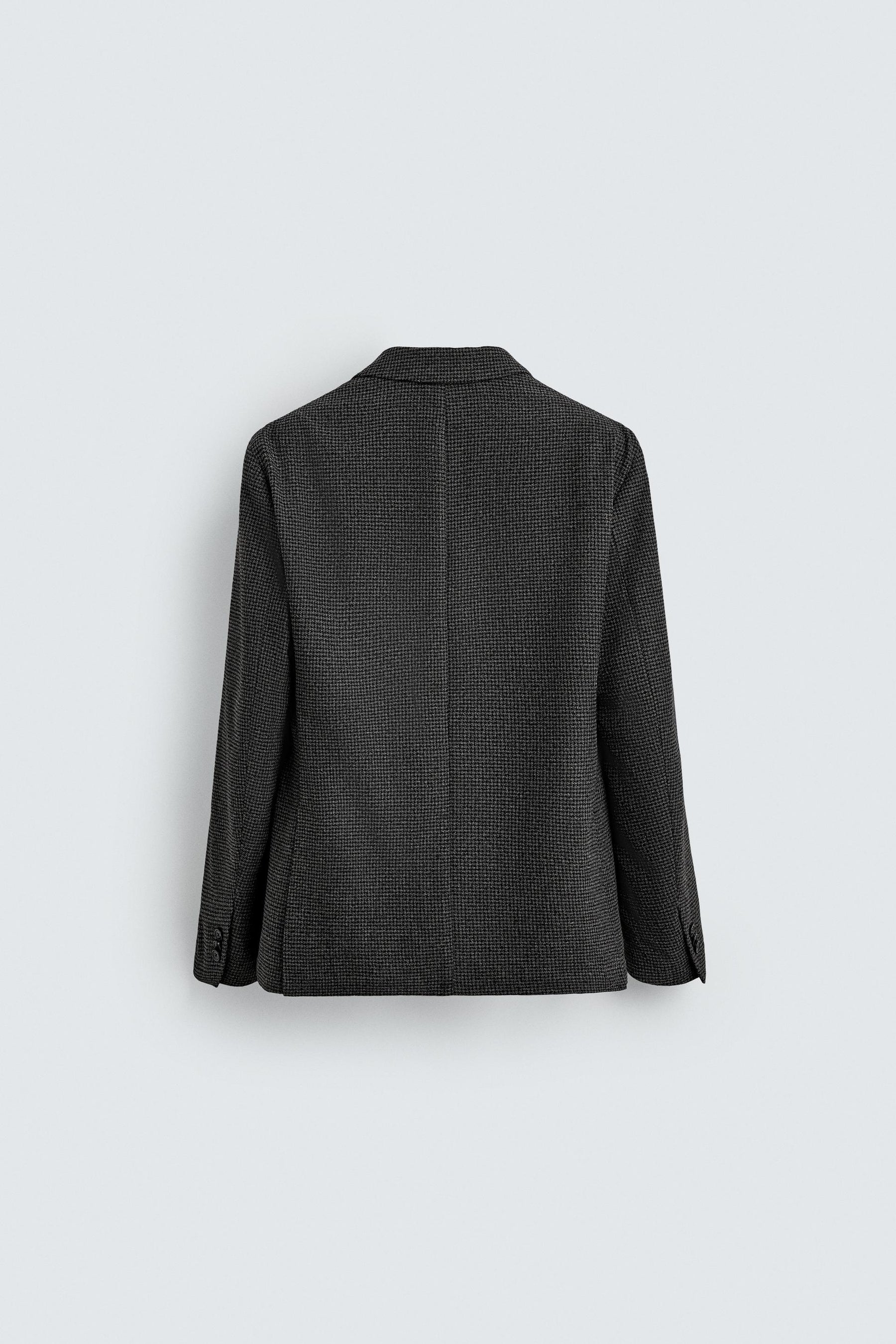 HOUNDSTOOTH TEXTURED BLAZER - Image 8