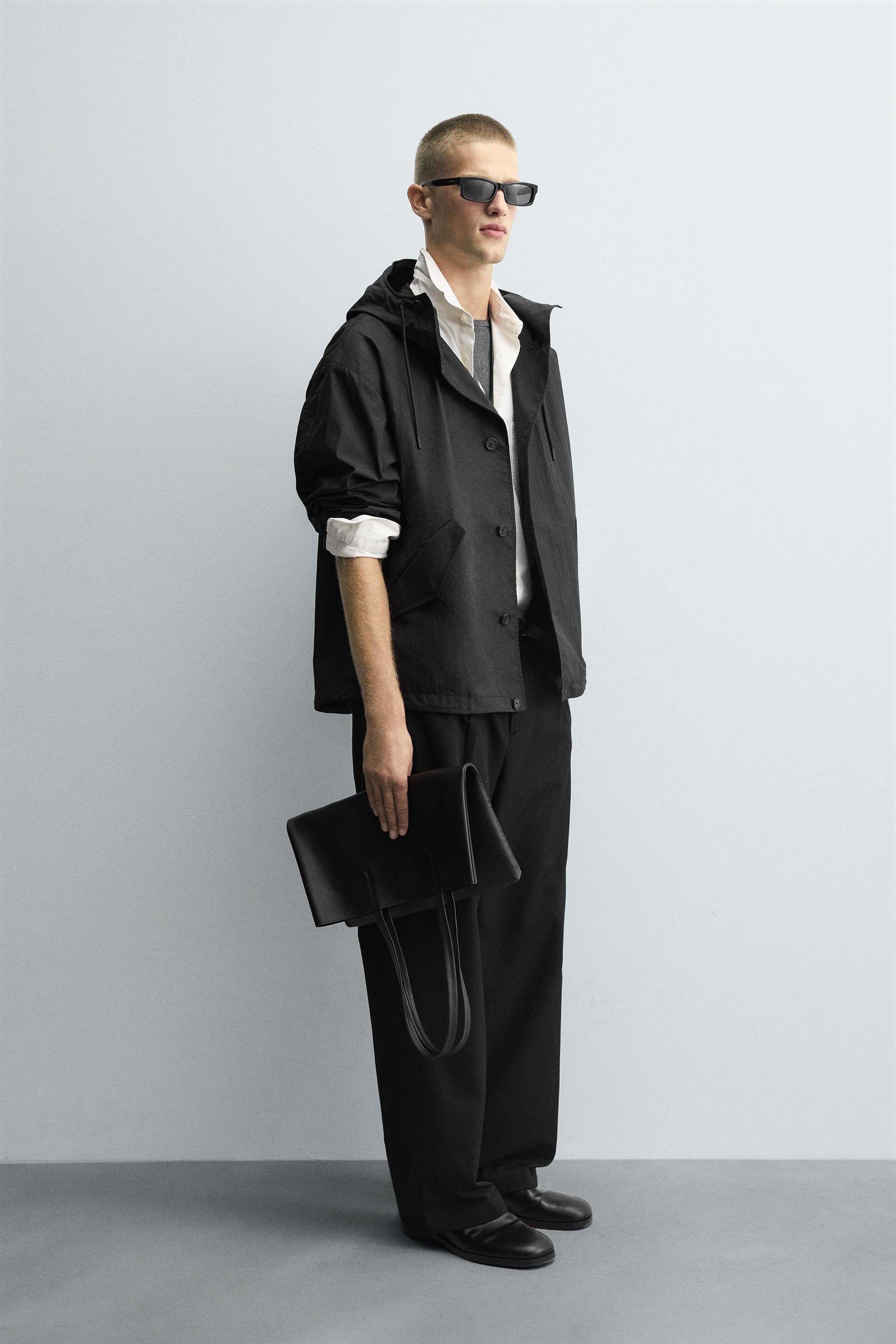 TECHNICAL HOODED JACKET - Image 4