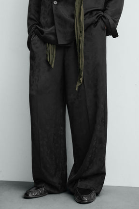 Paisley Jacquard Trousers - Image 5