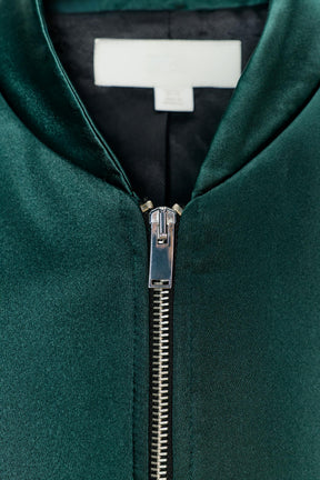 Bomberjacke aus Satin