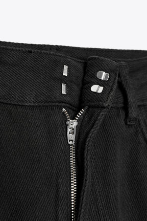 Mid-Waist Denim Jeans