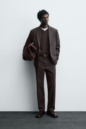 LIMITED EDITION WOOL SUIT TROUSERS - Image 1