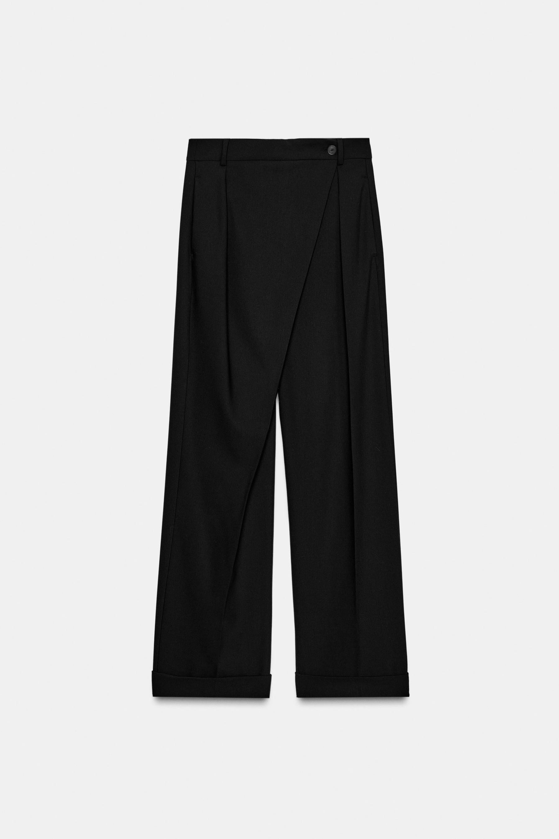 Asymmetric Waist Trousers