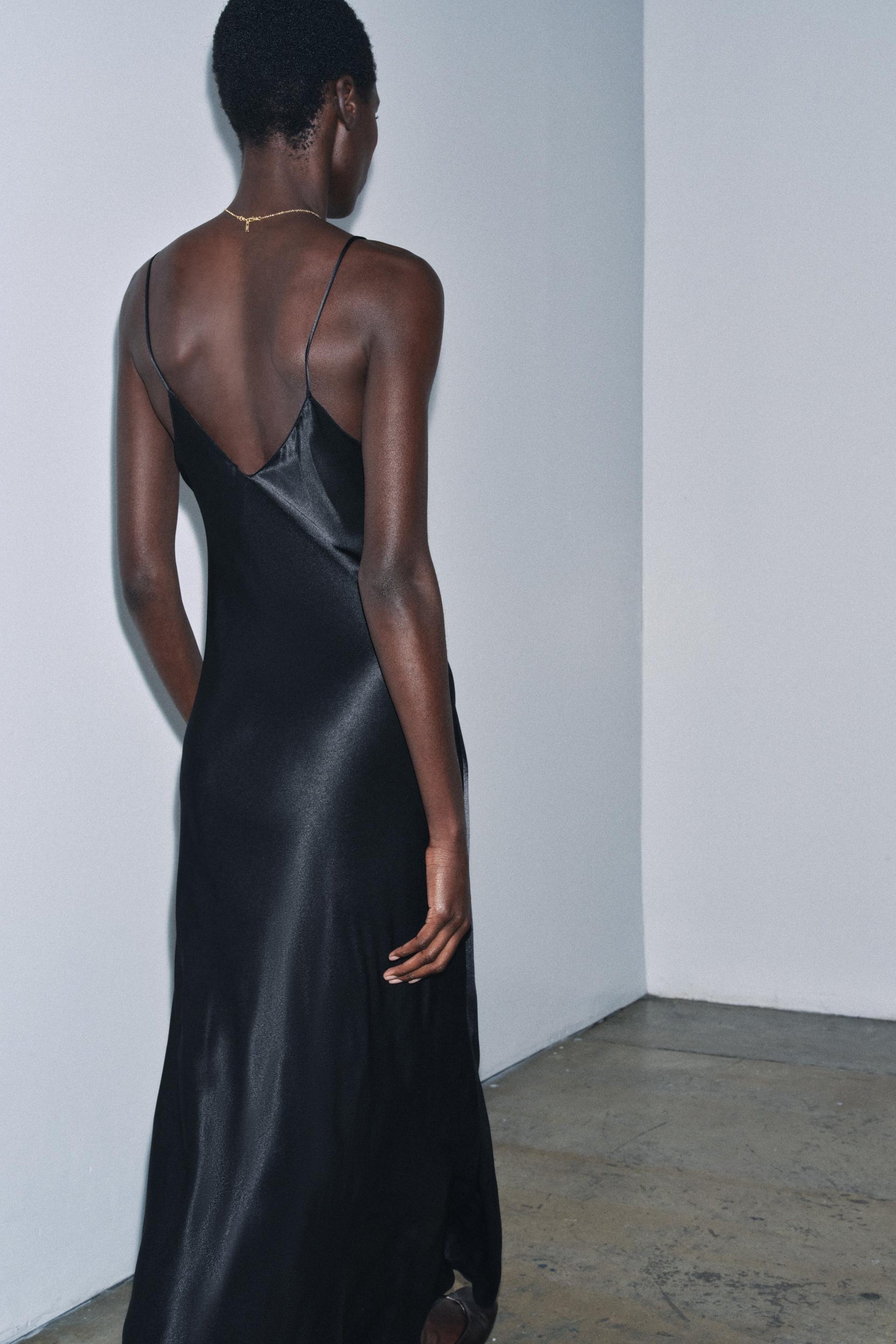 Lace-Trimmed Dress
