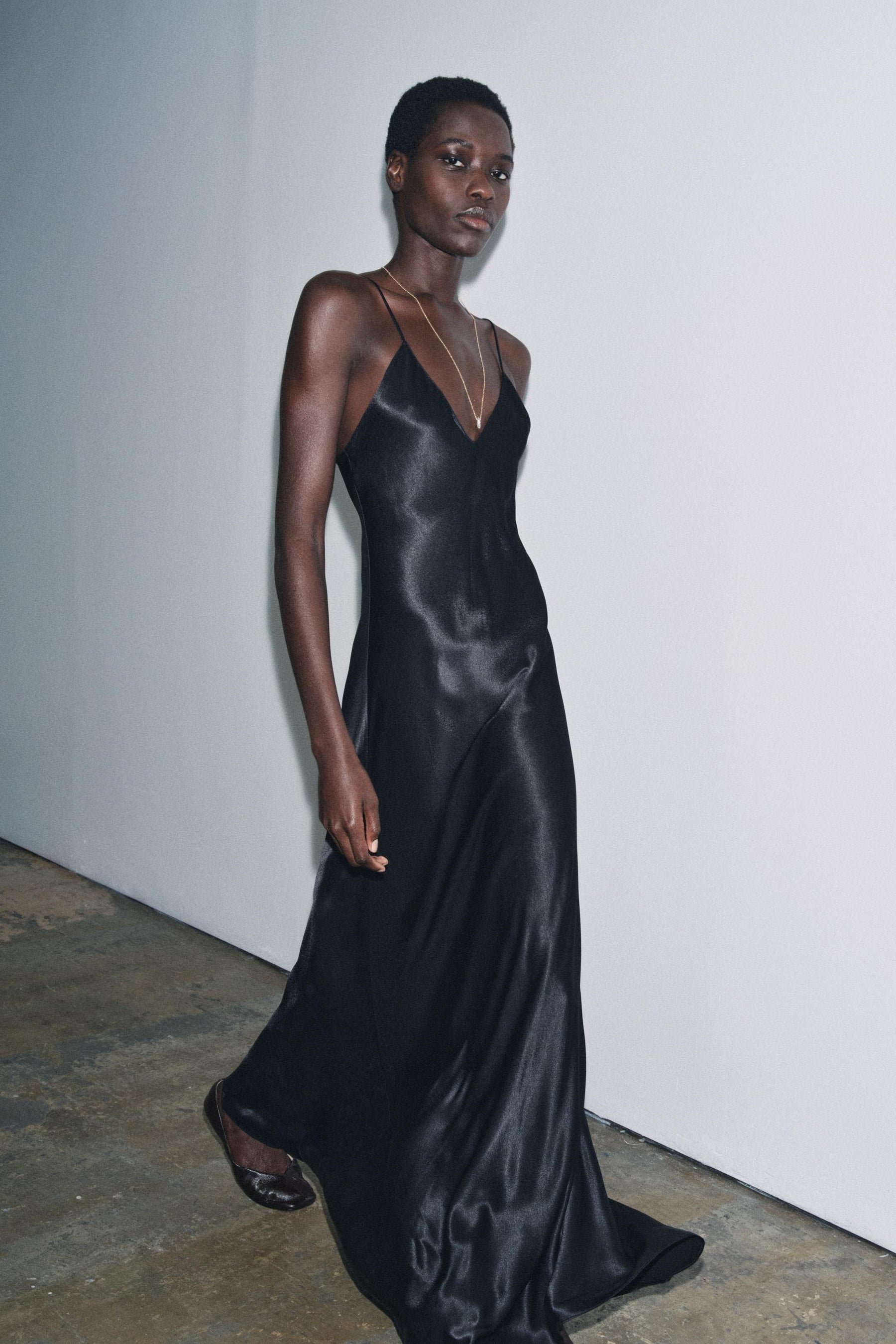 Lace-Trimmed Dress