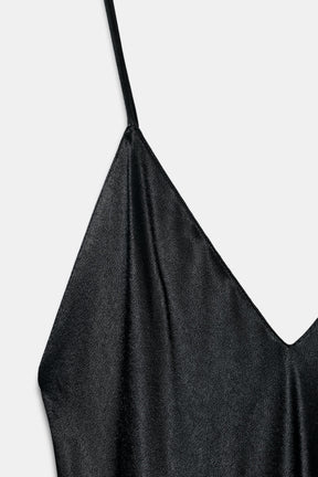 Lace-Trimmed Dress