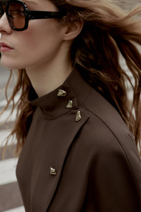BELTED MIDI DRESS