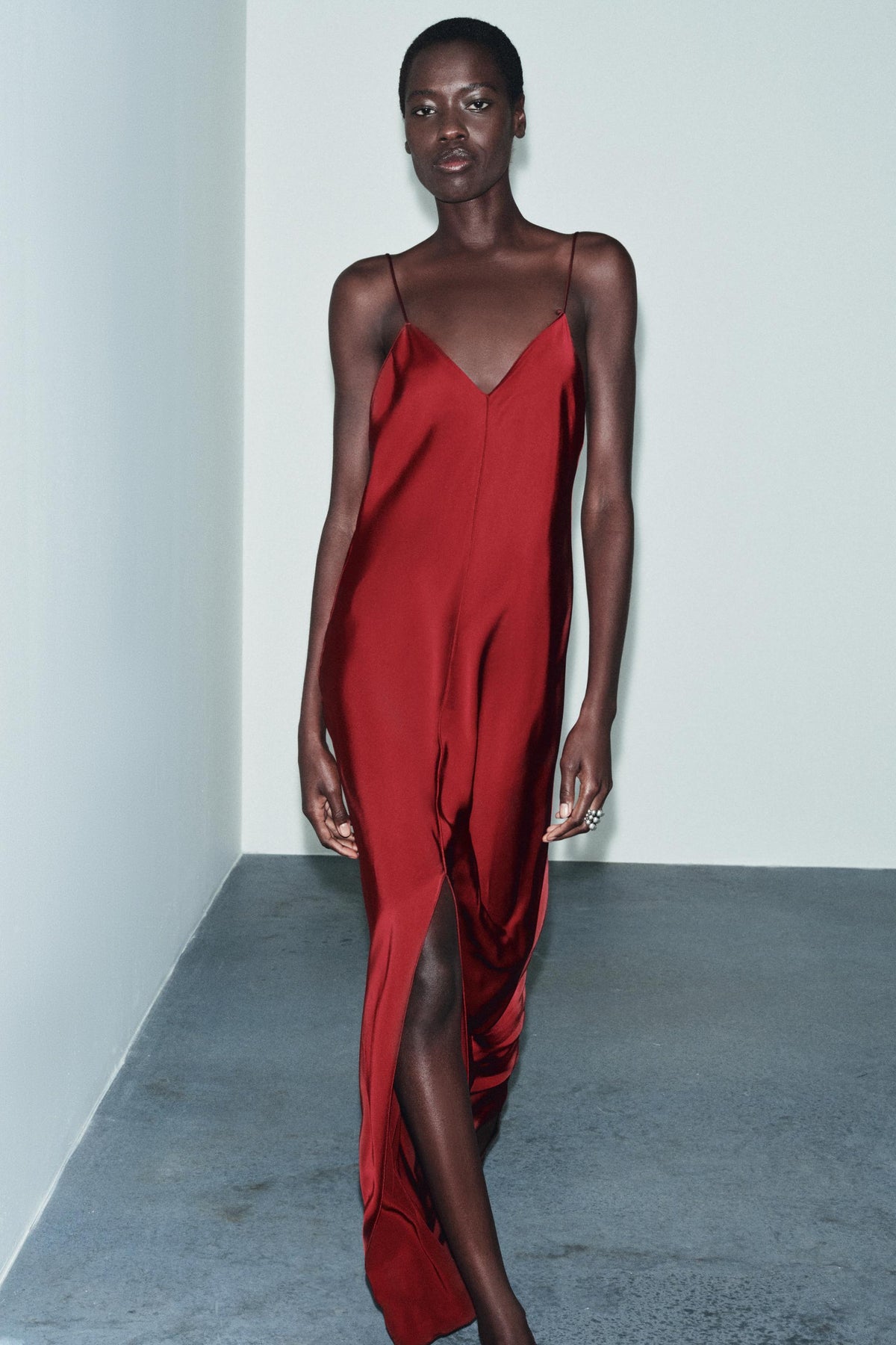 Satin-Unterkleid