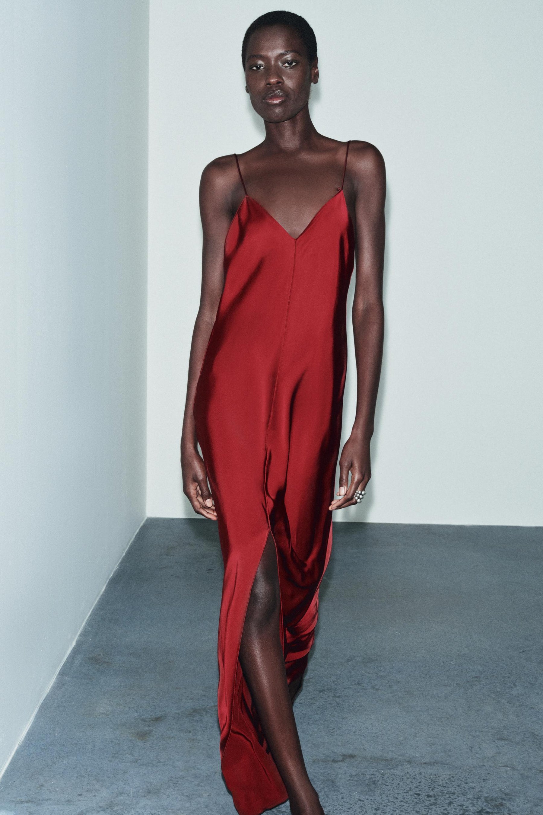 Satin-Unterkleid