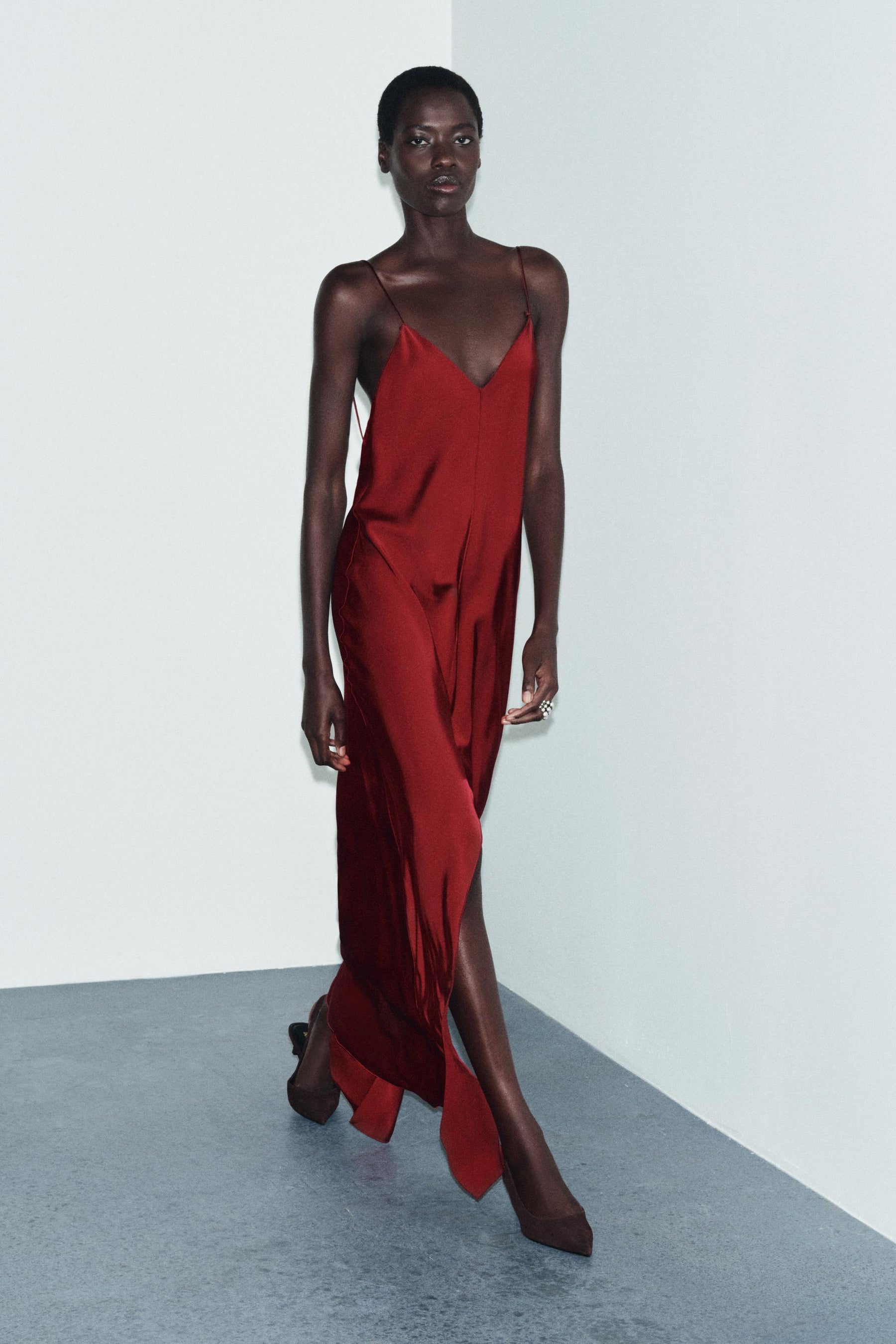 Satin-Unterkleid