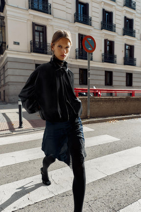 Velvet Bomber Jacket