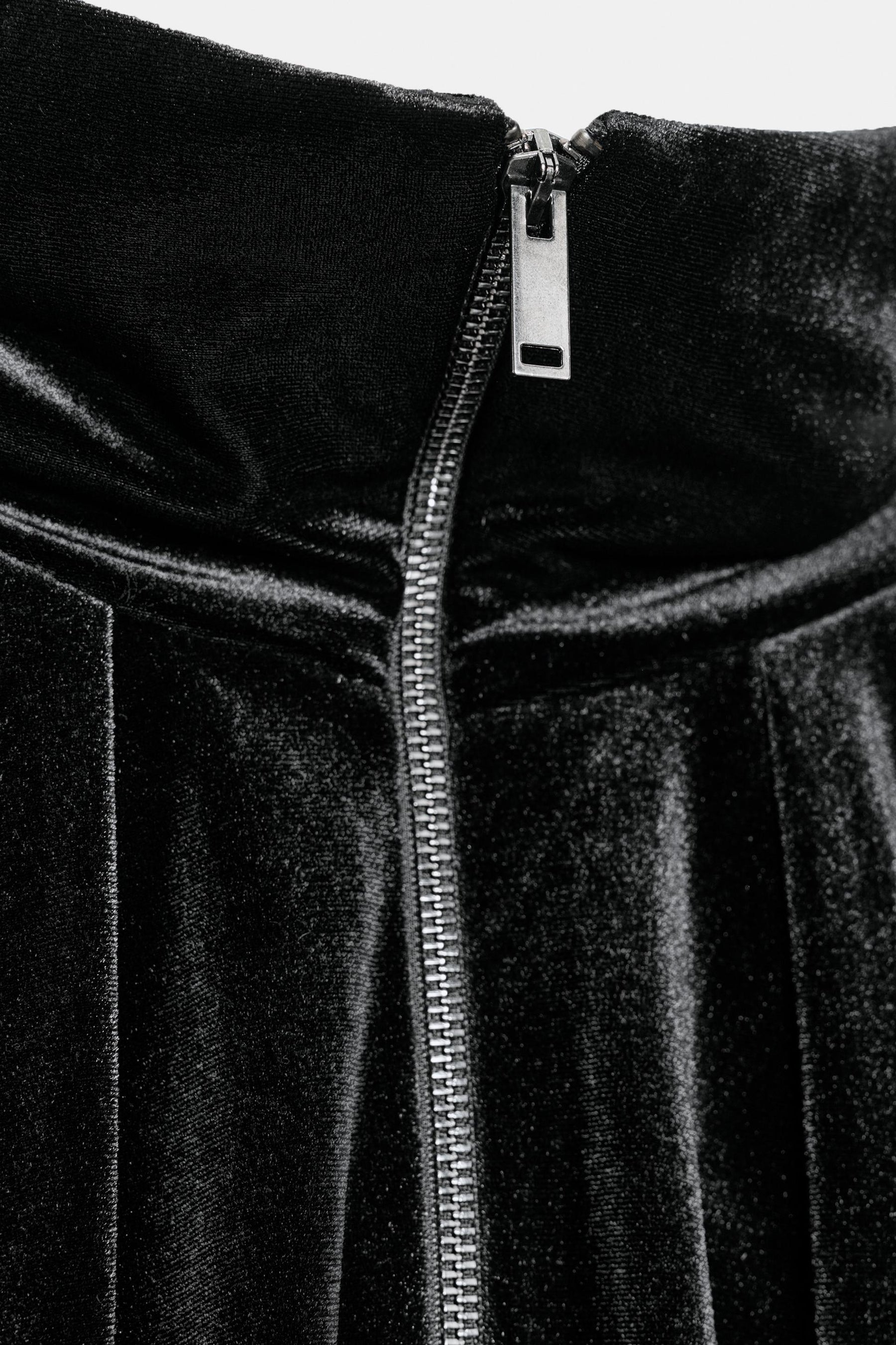 VELVET BOMBER JACKET - Image 10
