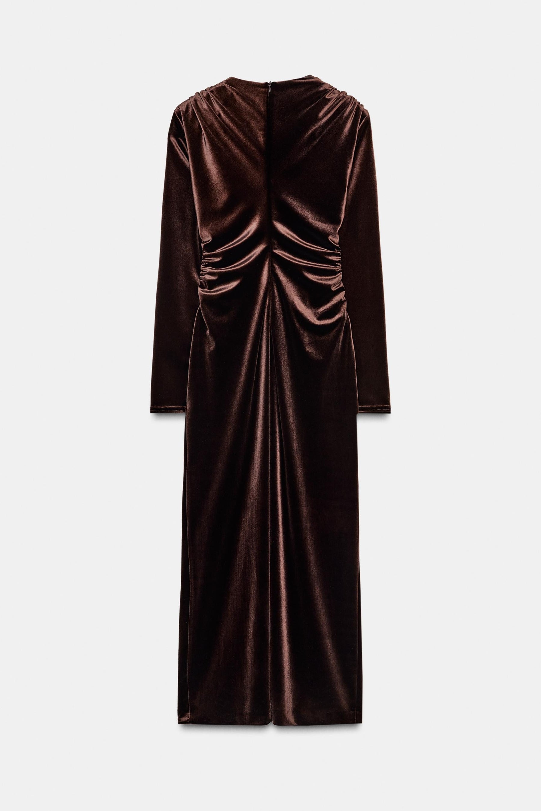 Velvet Midi Dress