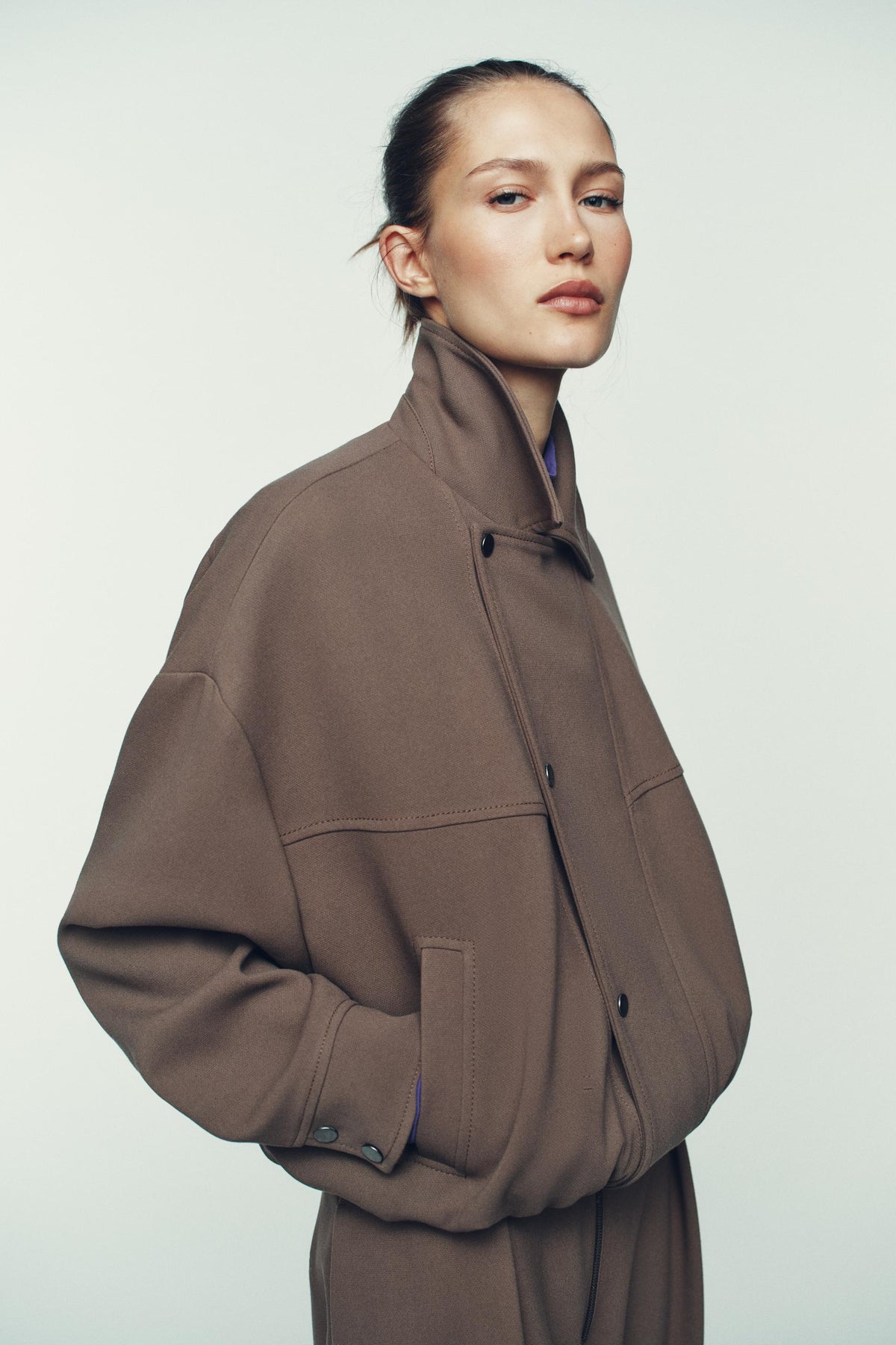 CROSSOVER BOMBER JACKET - Image 2