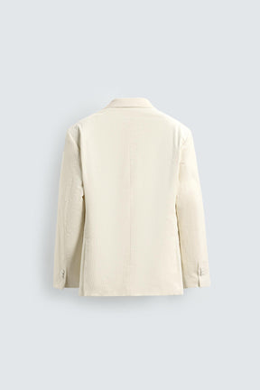 CORDUROY DOUBLE-BREASTED BLAZER - Image 8