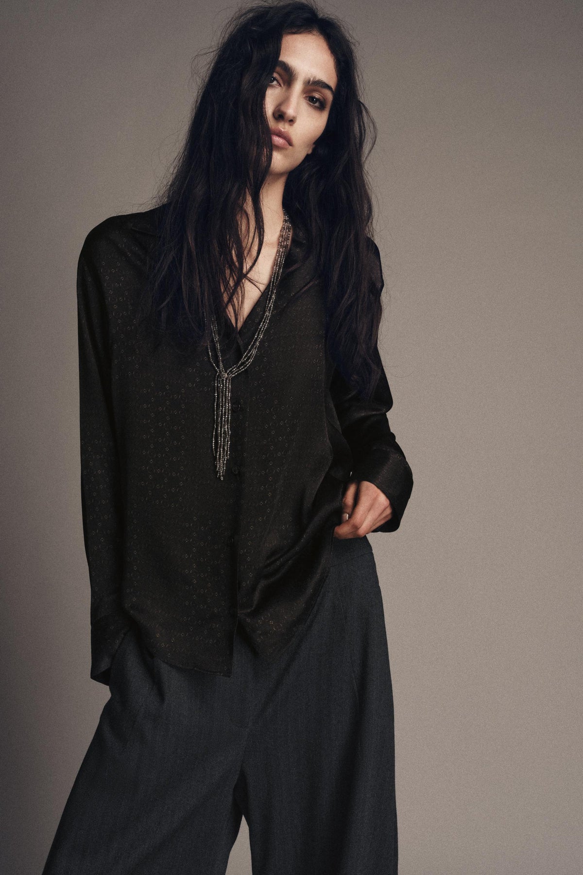 Silk Pyjama Shirt