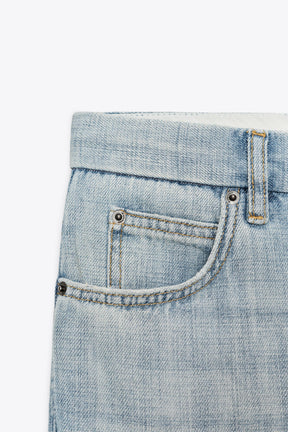 Low-Rise Flare Jeans