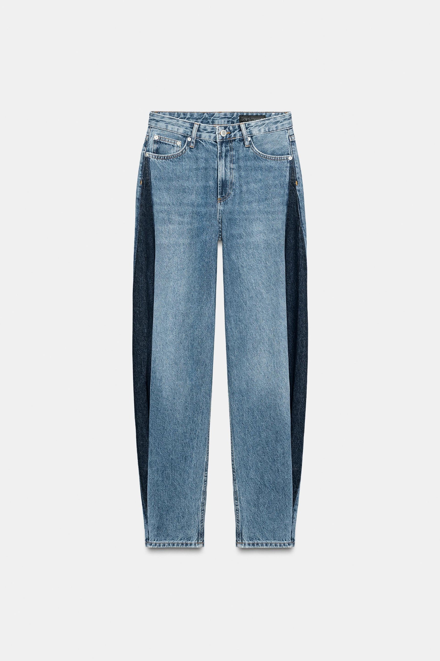 Barrel Patchwork Jeans
