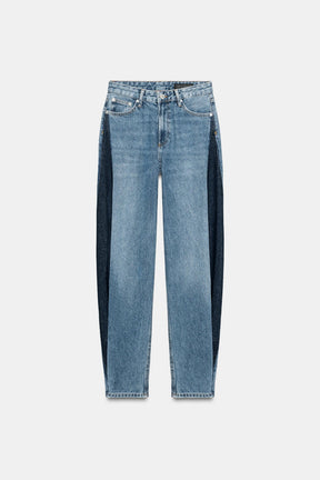 Barrel Patchwork Jeans
