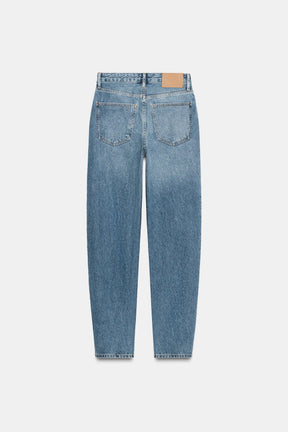 Barrel Patchwork Jeans
