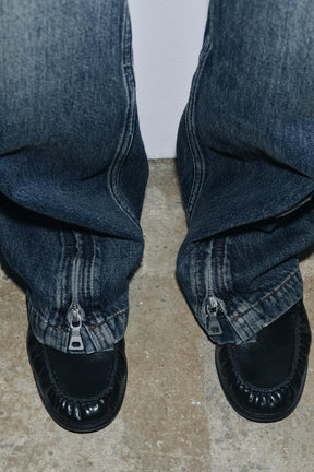 Balloon Mid-Waist Jeans with